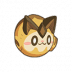 Balloon Cat portrait
