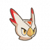 Blazing Drill Bird portrait