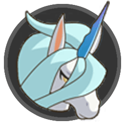 Platinum Unicorn portrait