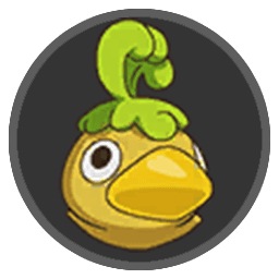 Curly Duck portrait